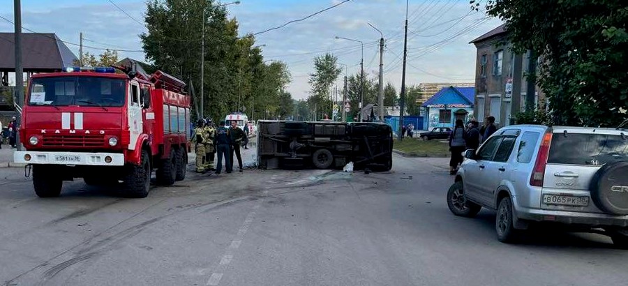 В ДТП на улице Первомайской города Черемхово пострадали 6 человек