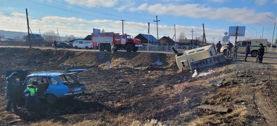 В Тулуне погибла женщина-пассажир в автомобильной аварии