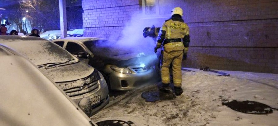В Иркутске задержали поджигателя автомобиля